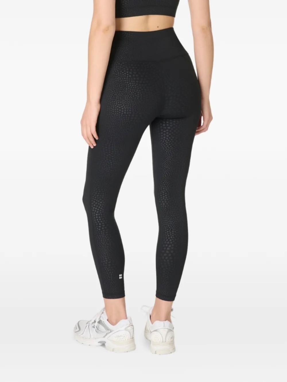 Sweaty Beatty animal-embossed textured leggings Small